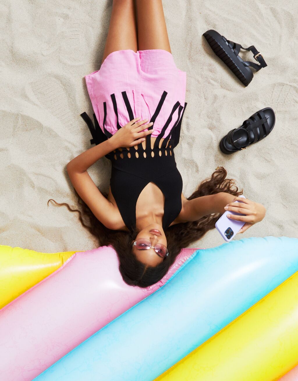 Bershka new arrivals sandales plates