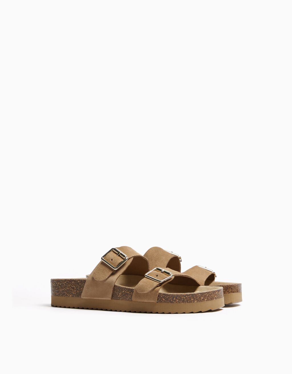 Bershka 2025 sandales plates