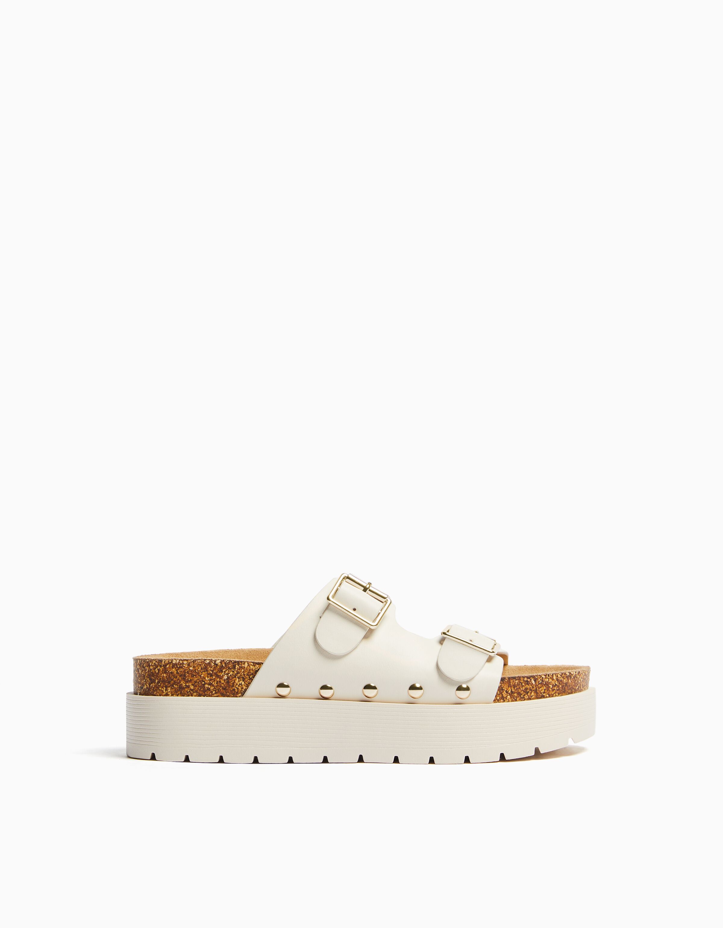 Bershka platform sandals top