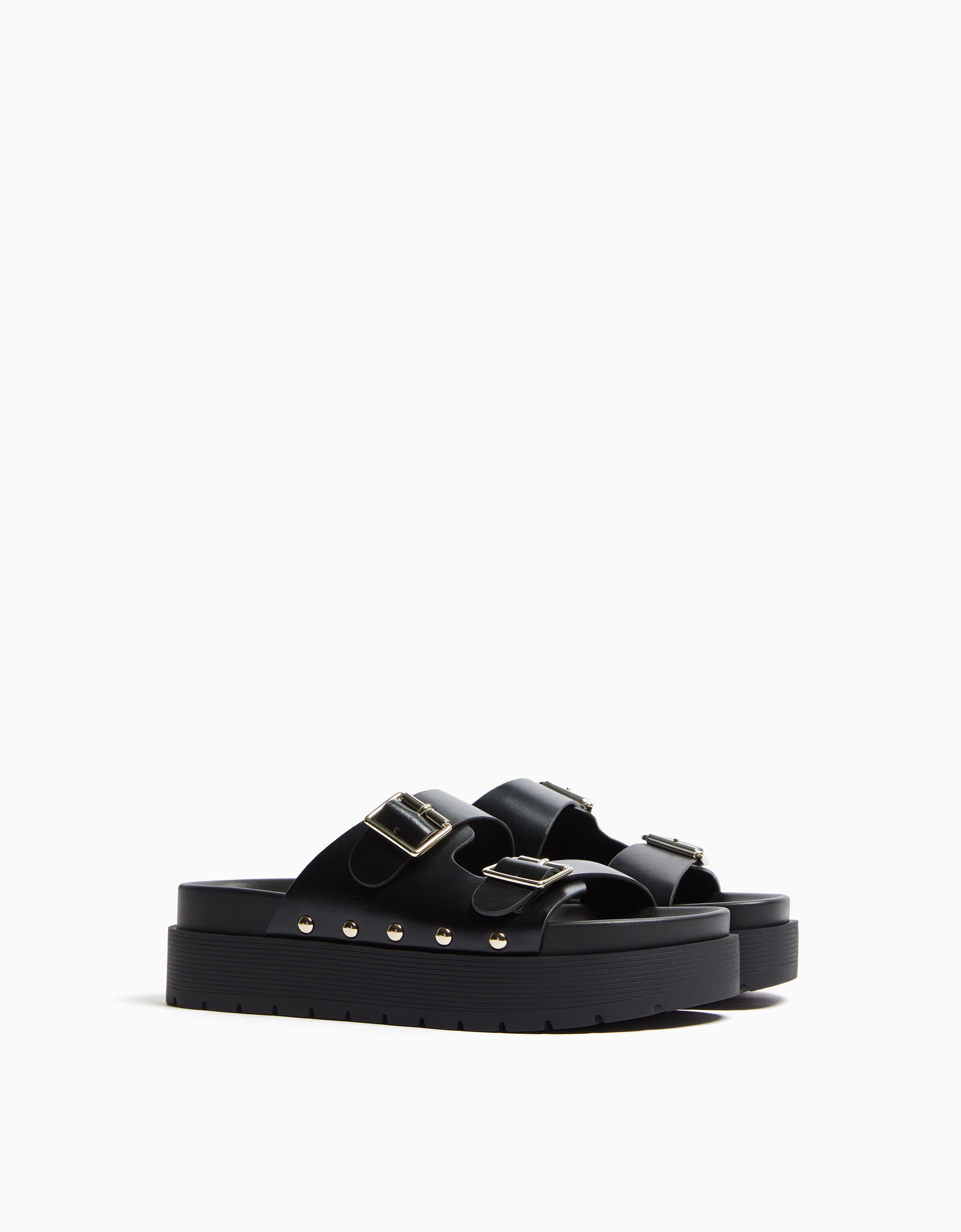 Bershka platform sandals cheap