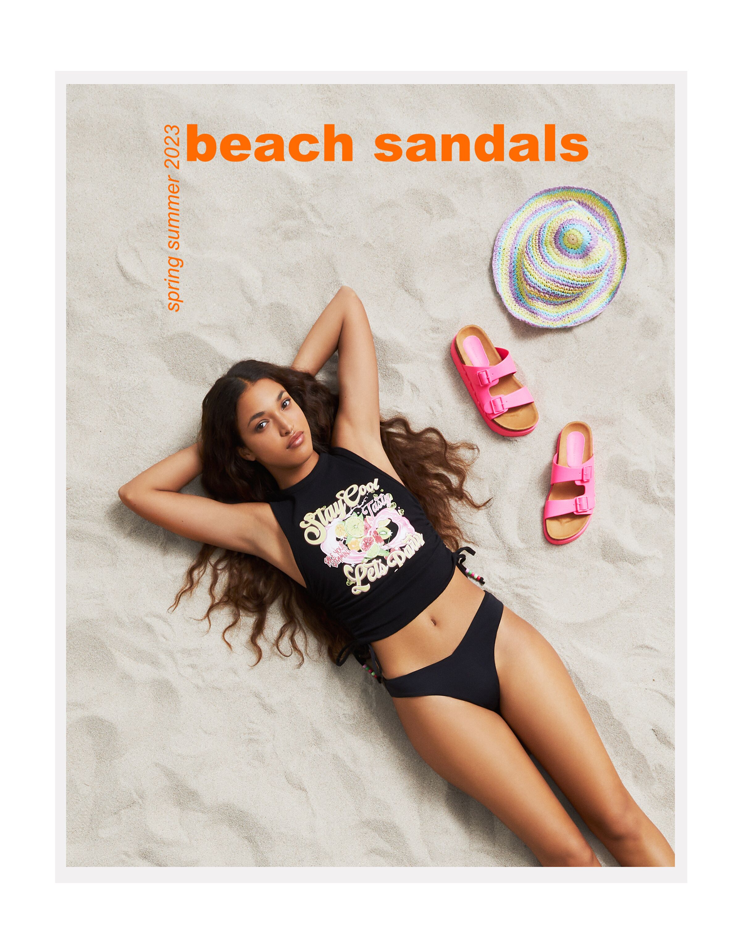 Bershka new arrivals sandales plates