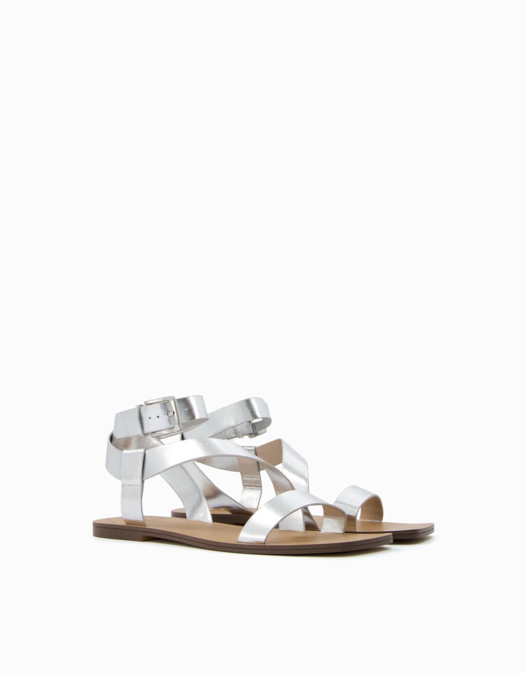 Sandale plate bride cheville store