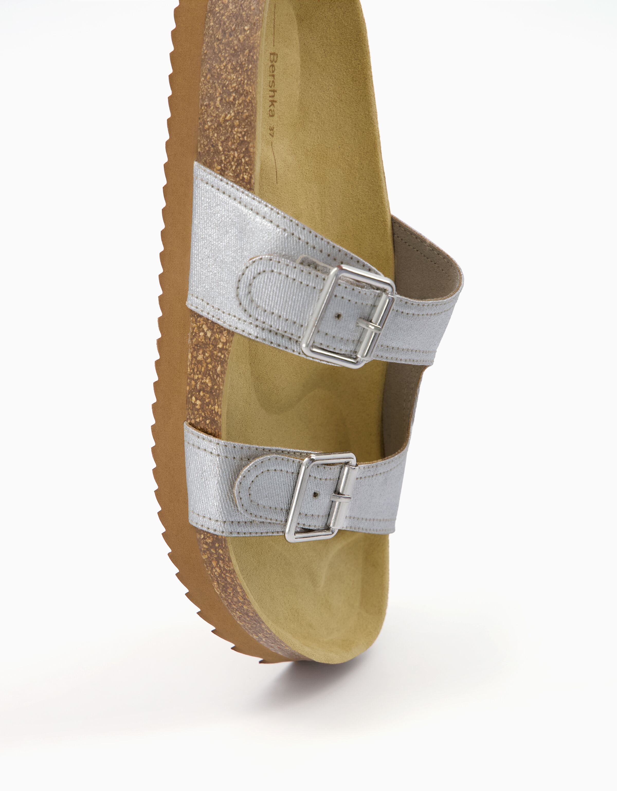 Sandales plates m tallis es boucles Chaussures BSK Teen Bershka