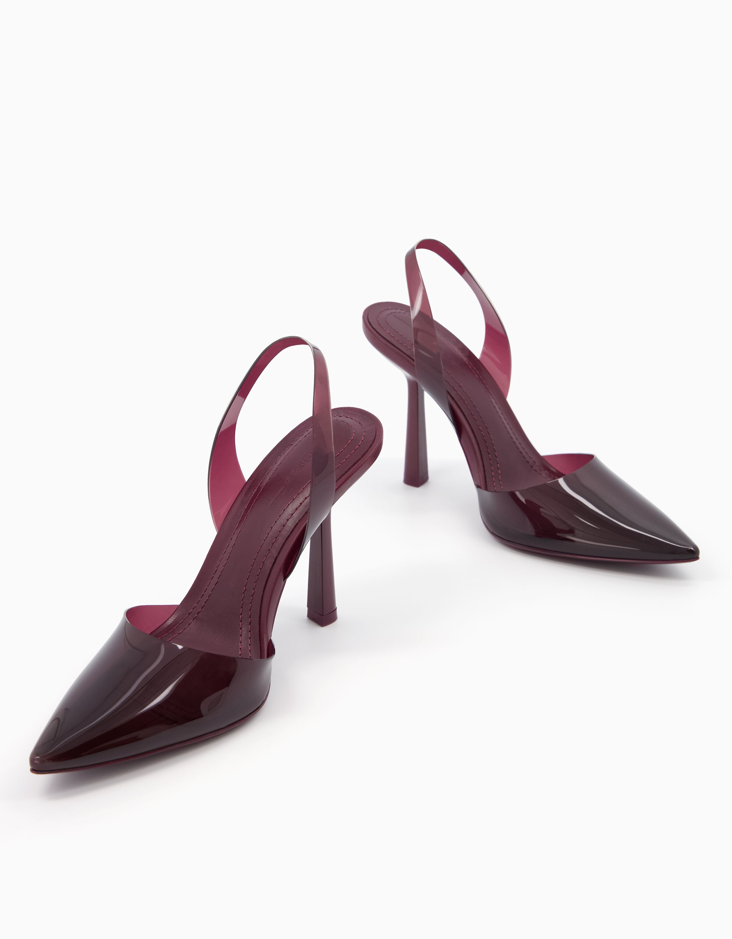 Escarpins online transparents bershka