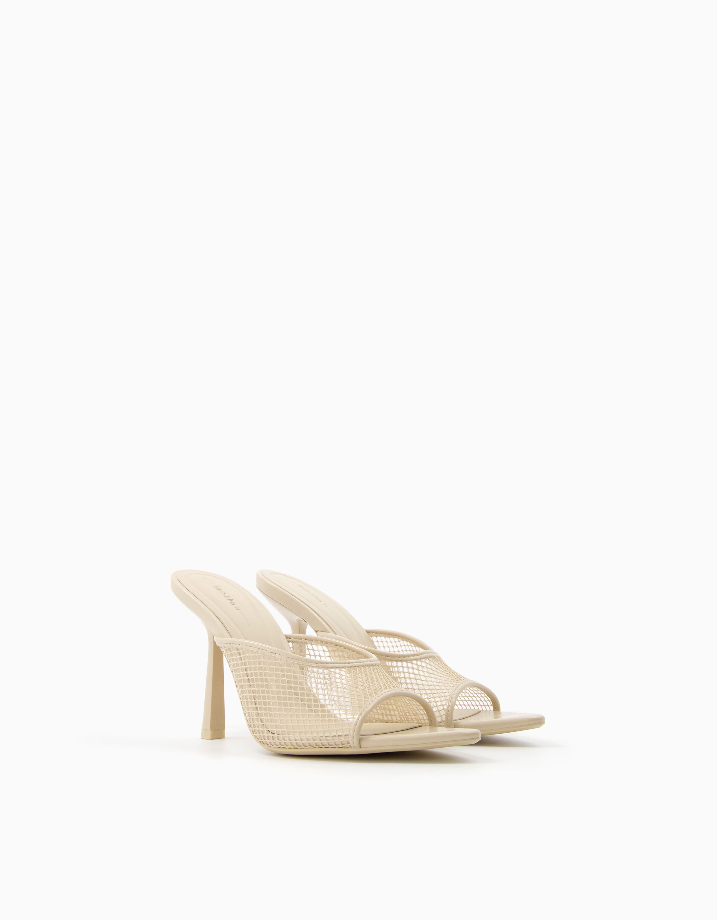 Mesh high heel shoes new arrivals