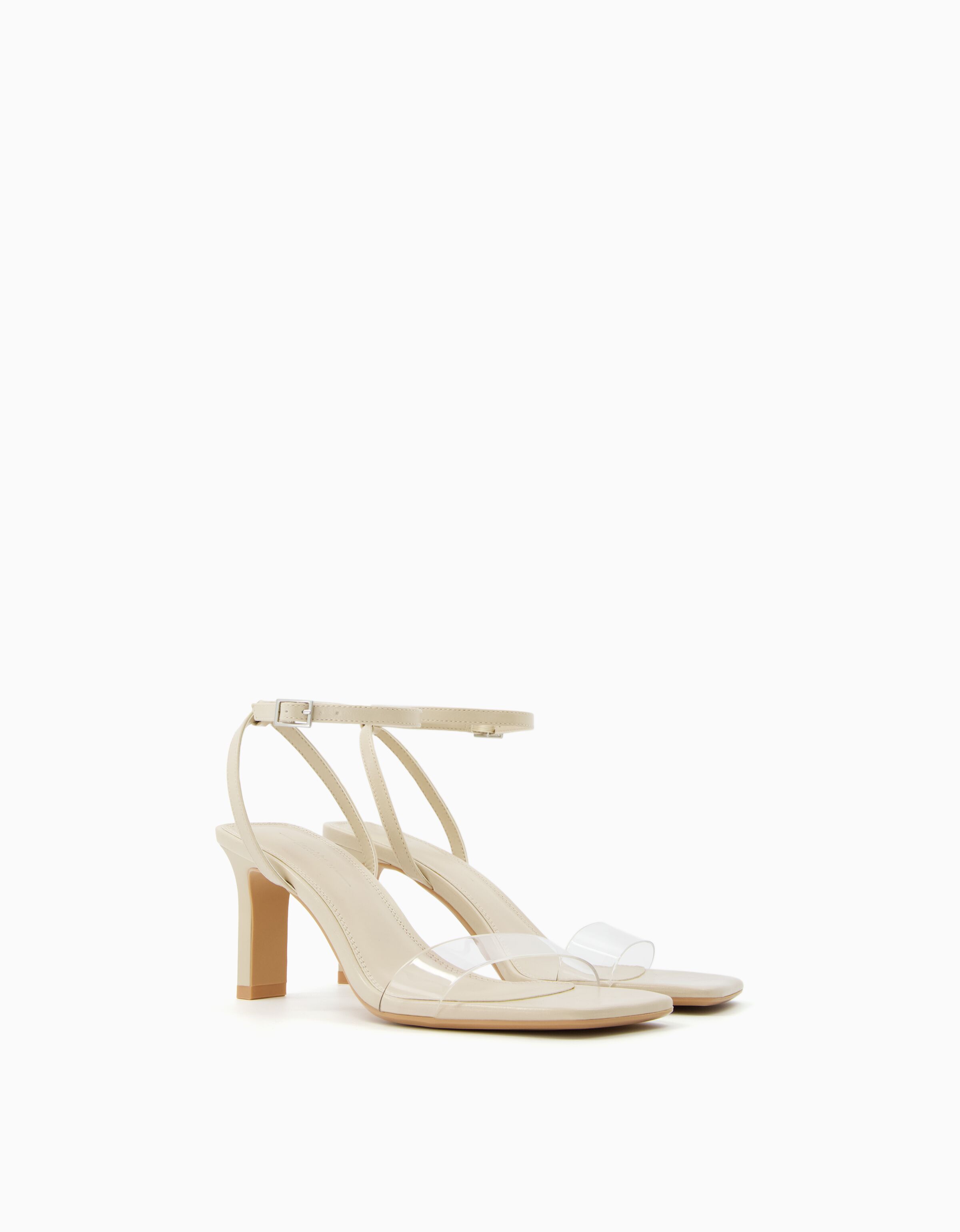 Zapatos transparentes bershka clearance