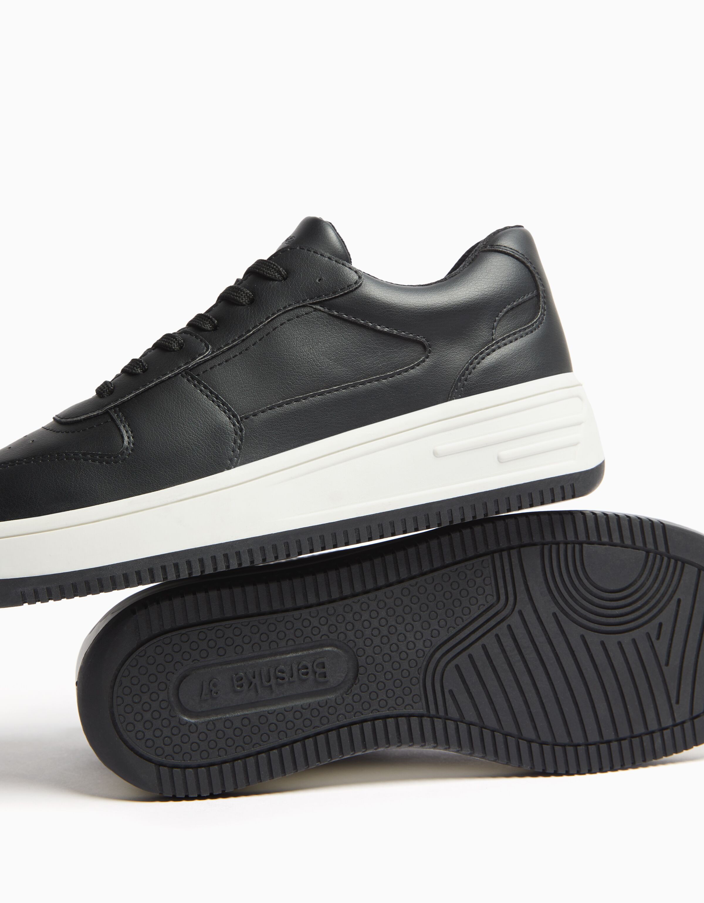 Basket plateforme bershka best sale