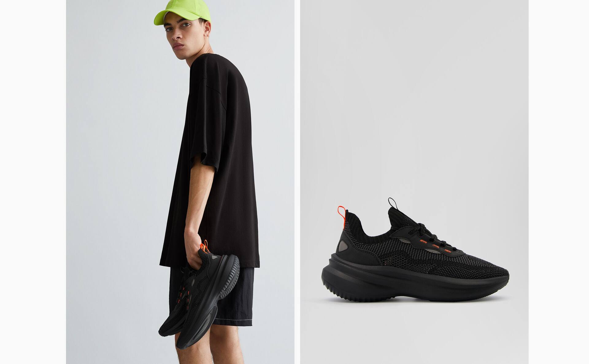 Deportivas tejido knit hombre