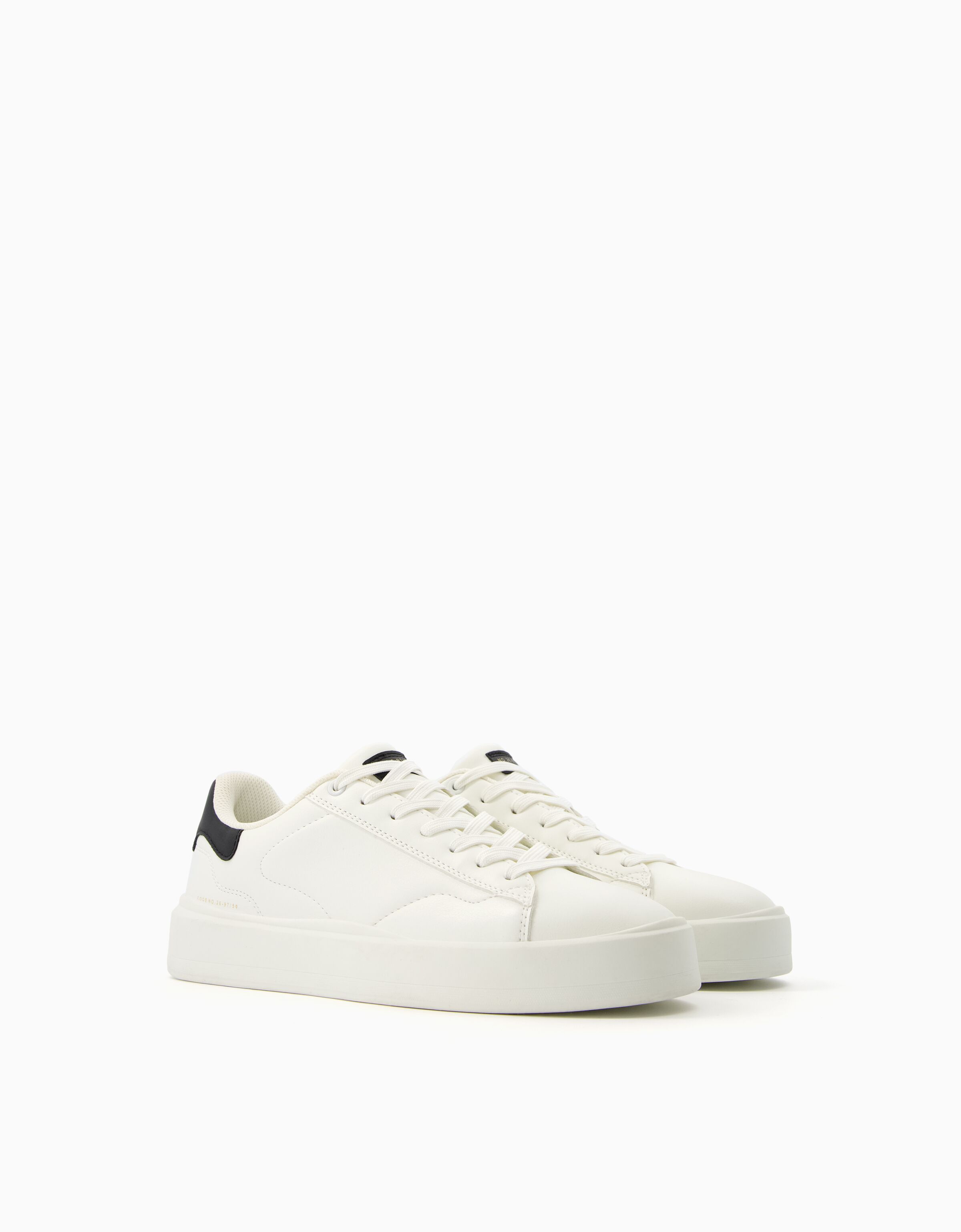 Men s contrast trainers Men Bershka