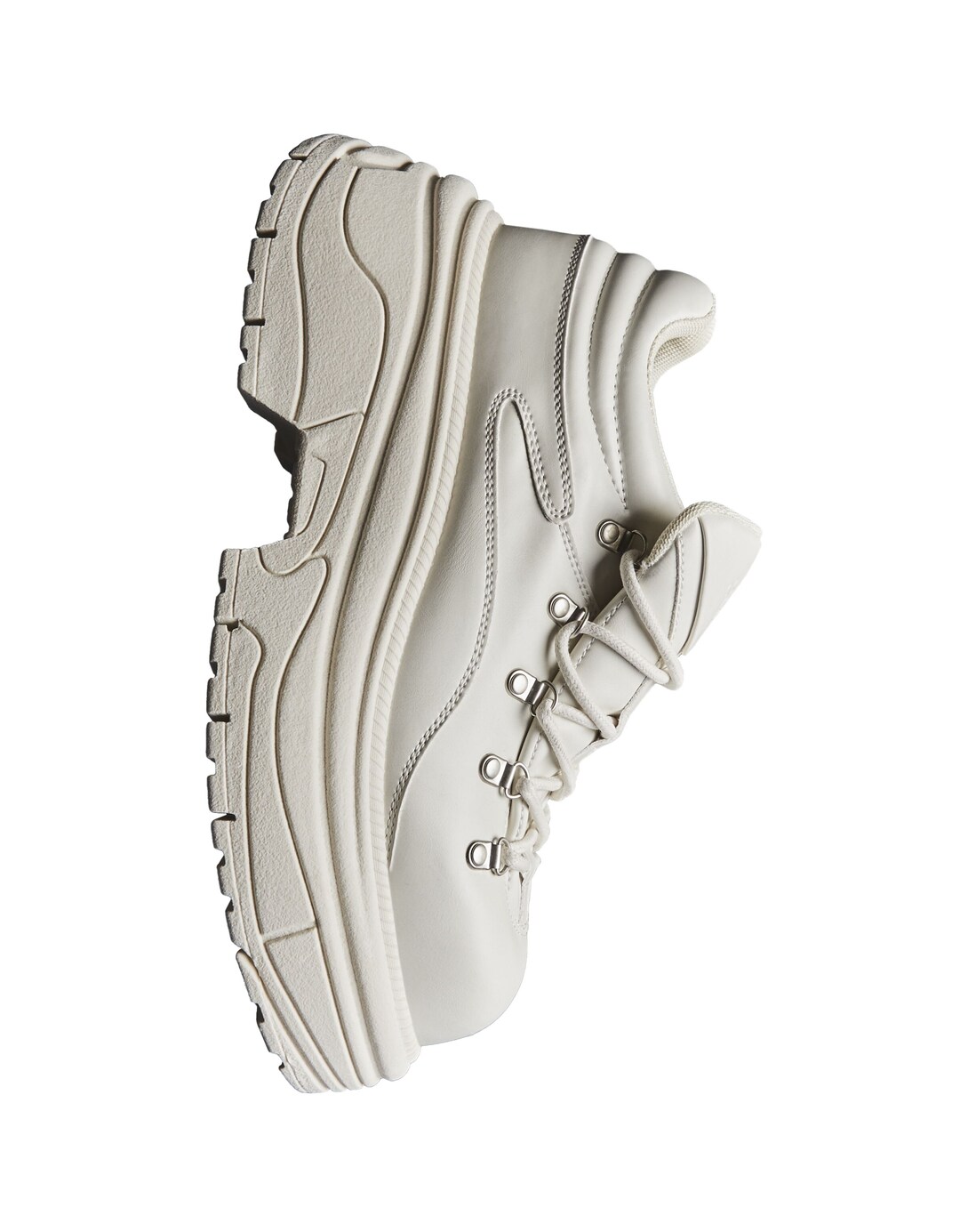 Herrenschuhe mit dicker Sohle