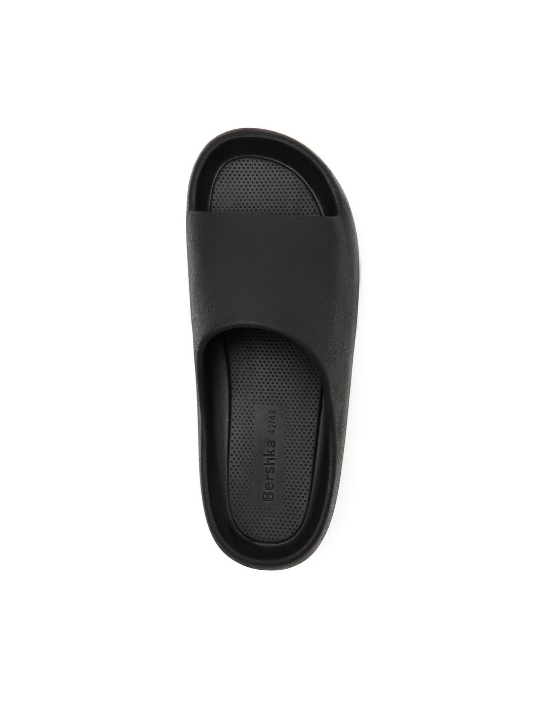 Sandalia plana textura hombre