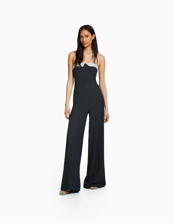 Tailored off-the-shoulder jumpsuit - Jumpsuits and - Women