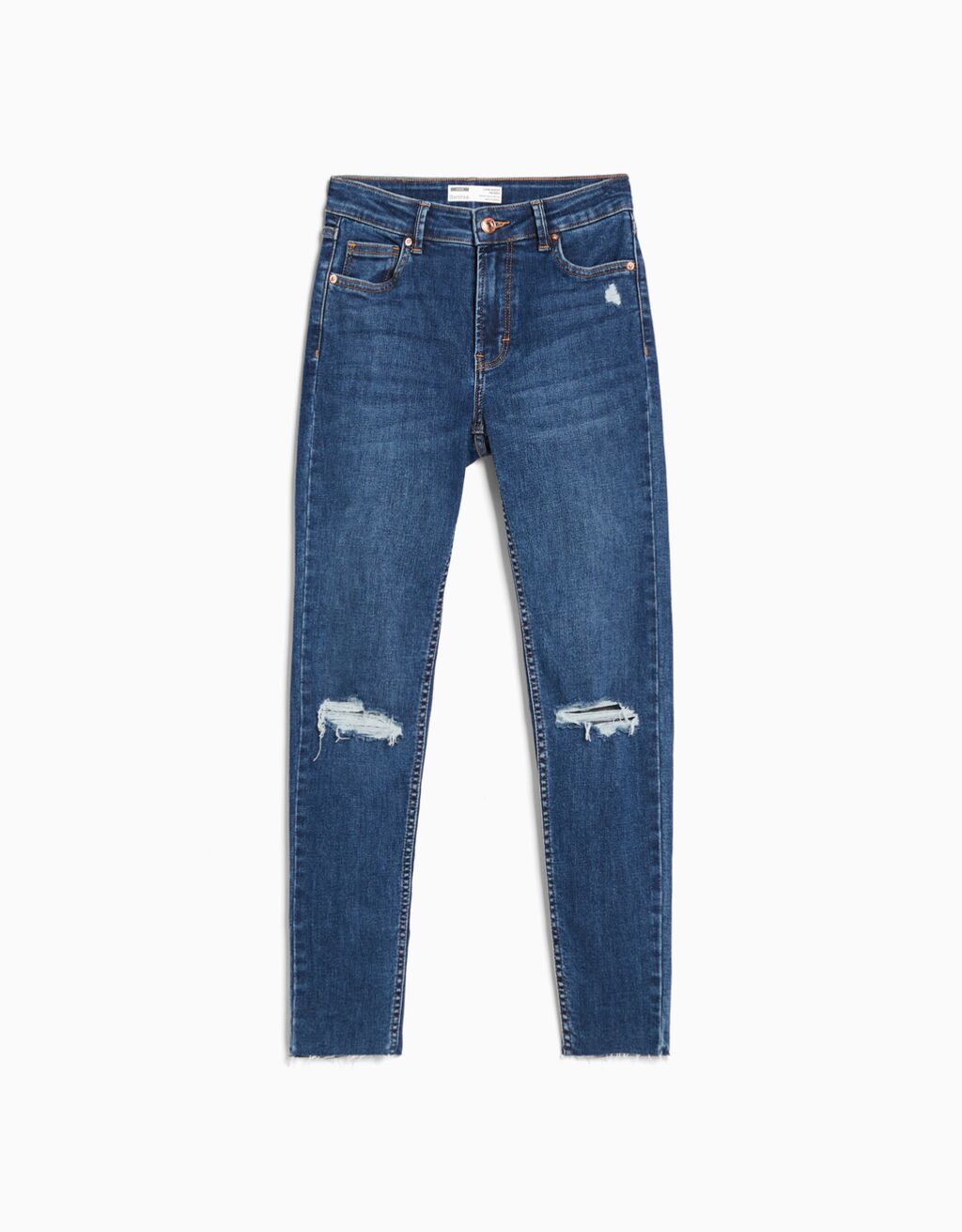 Low-rise skinny vintage jeans