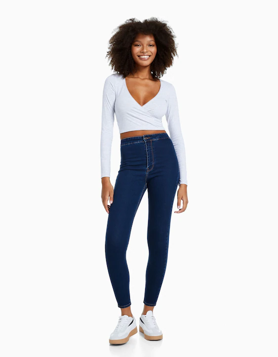 super high waist - Jeans - Mujer | Bershka