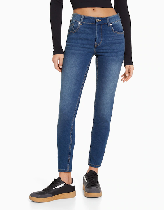 Push-up skinny jeans - Jeans Women | Bershka