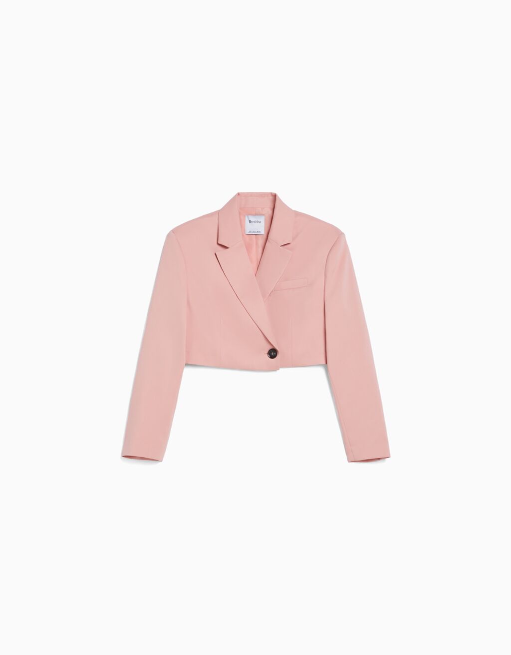 Blazer tailored fit cropped twill