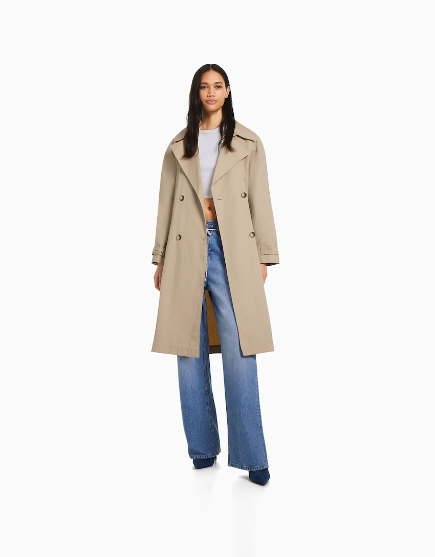 Cotton trench coat - Best sellers - Woman