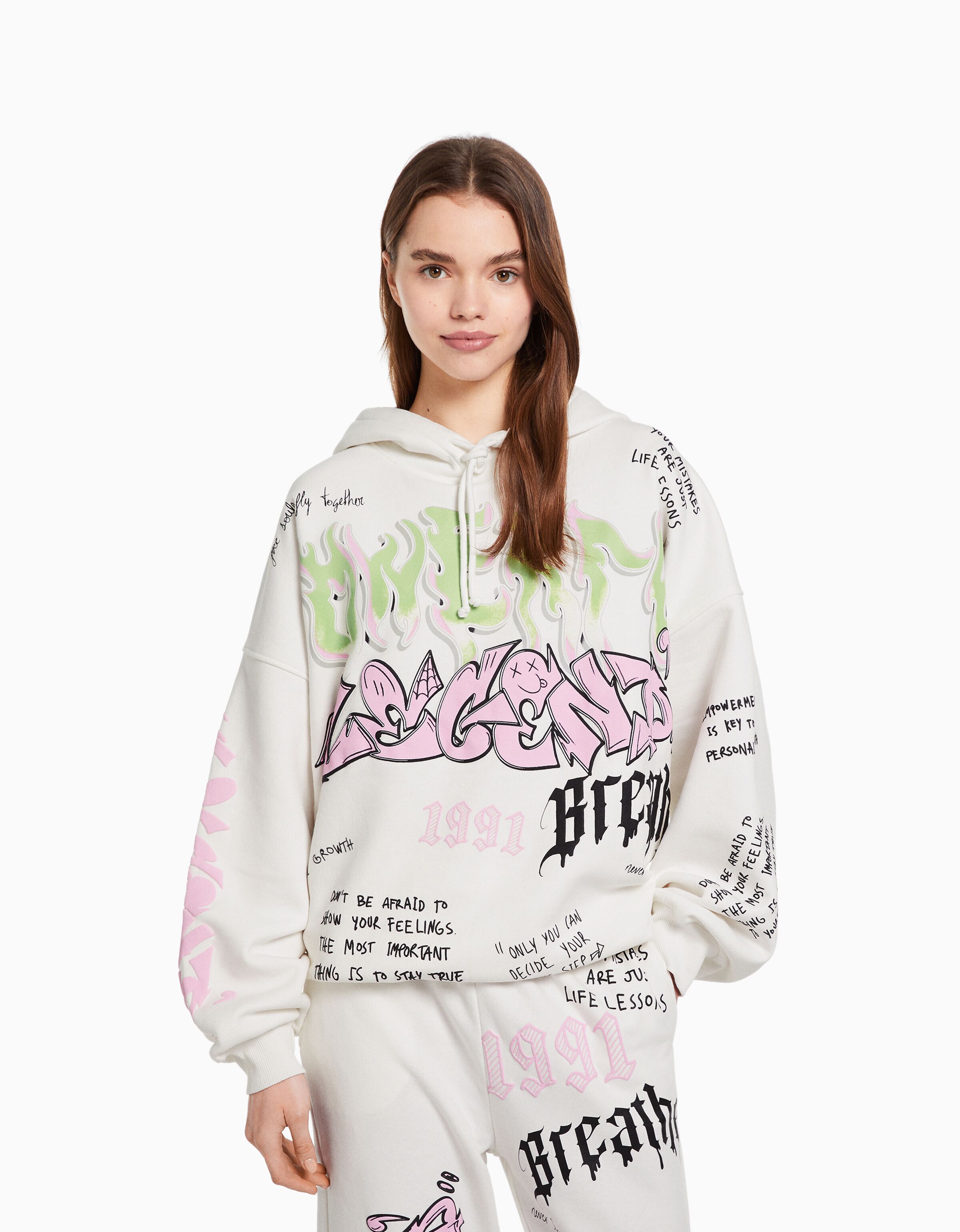 Sudaderas conCapucha para Mujer | Nueva Colección Bershka México