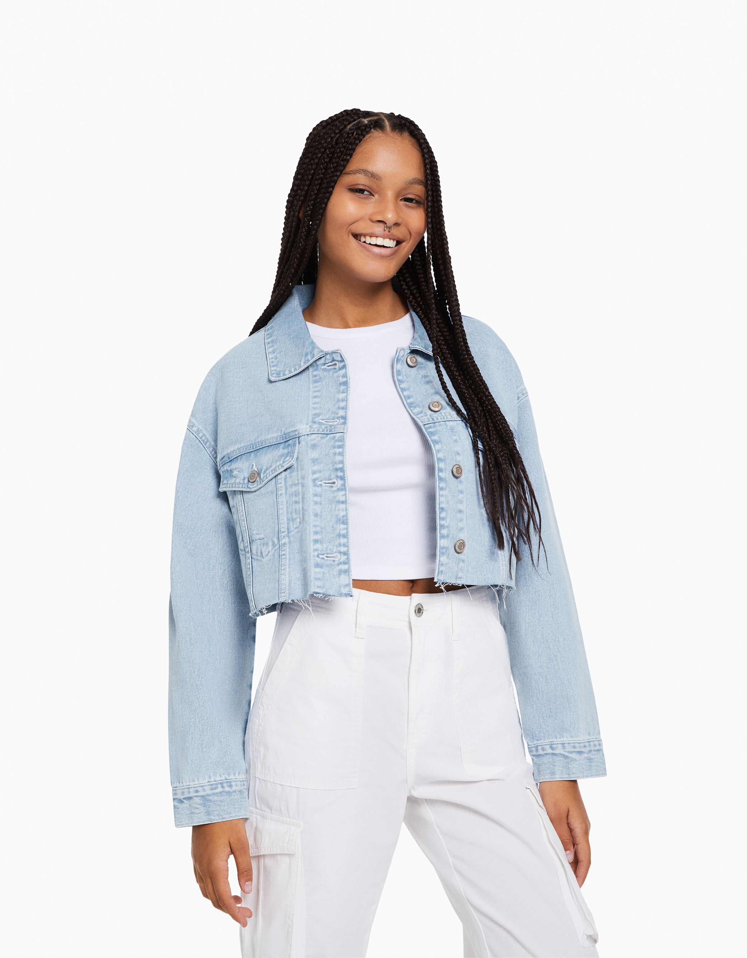 chaquetas mujer bershka