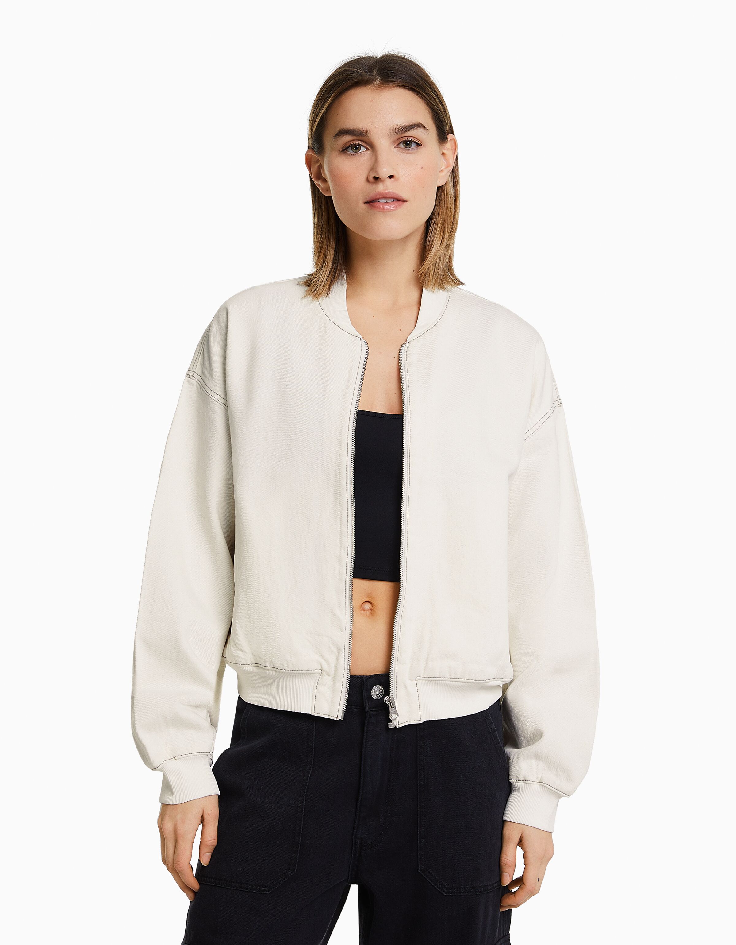 chaquetas mujer bershka