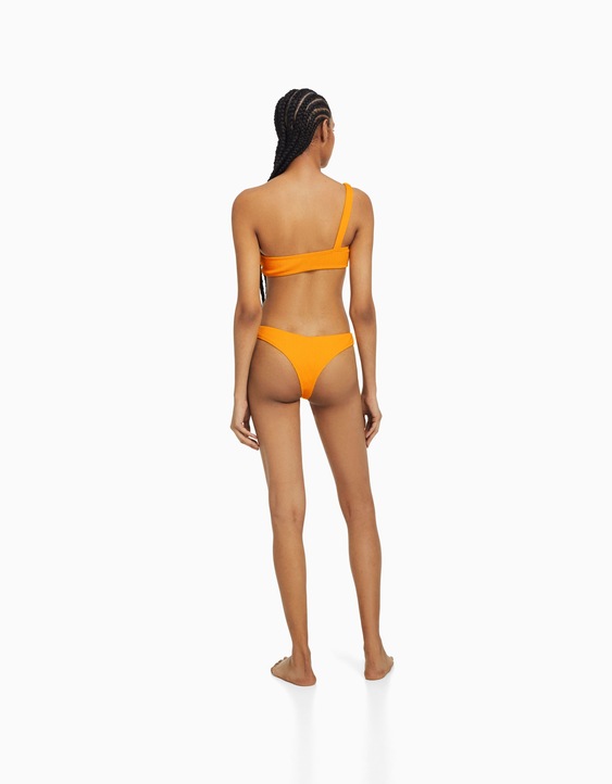 bikini asimétrico - BERSHKA - Mujer | Bershka
