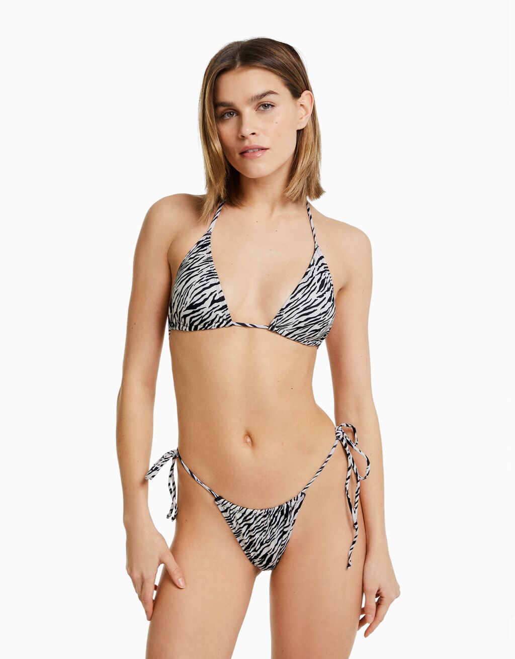 Top bikini cebra - Mujer |