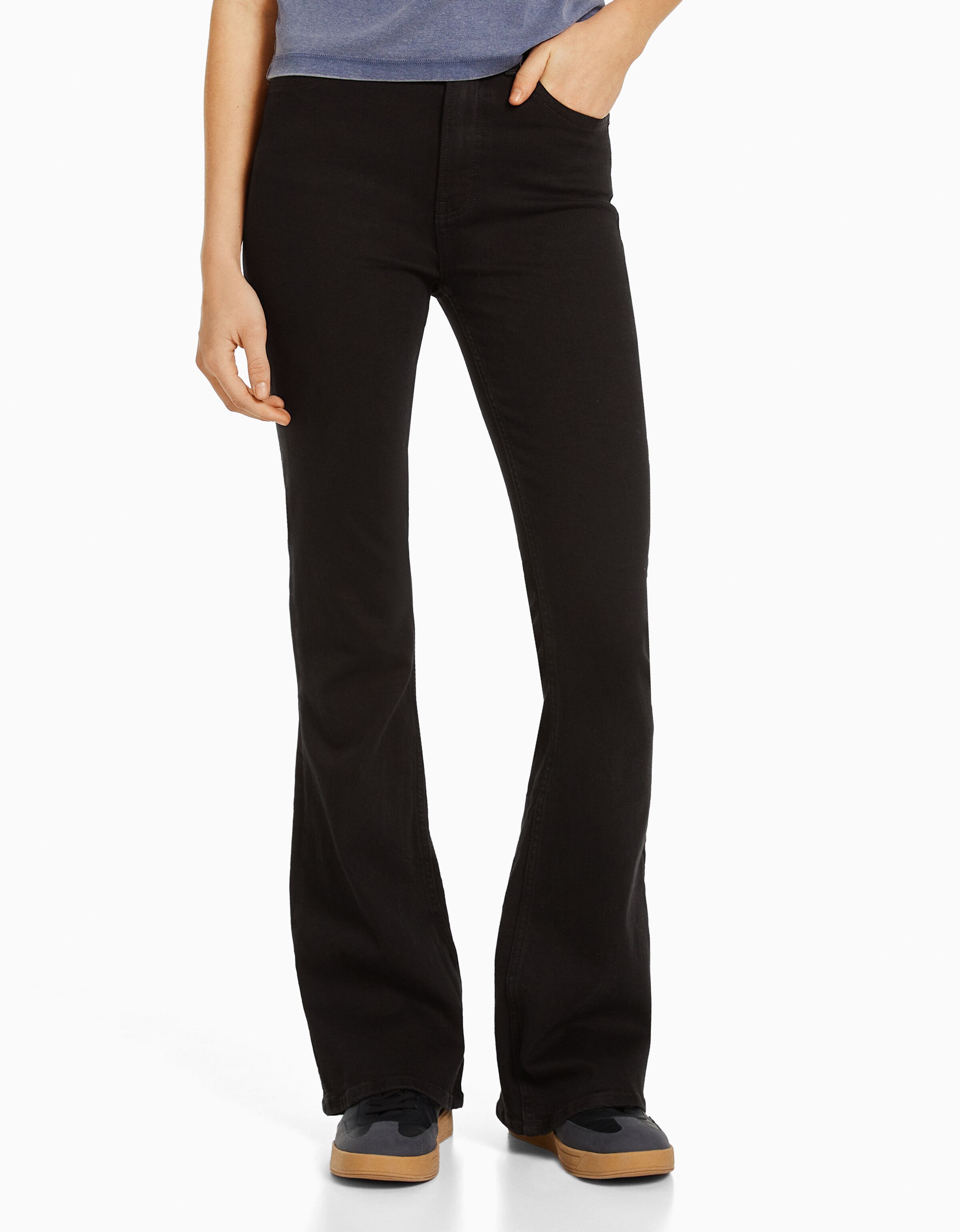bershka flare jeans