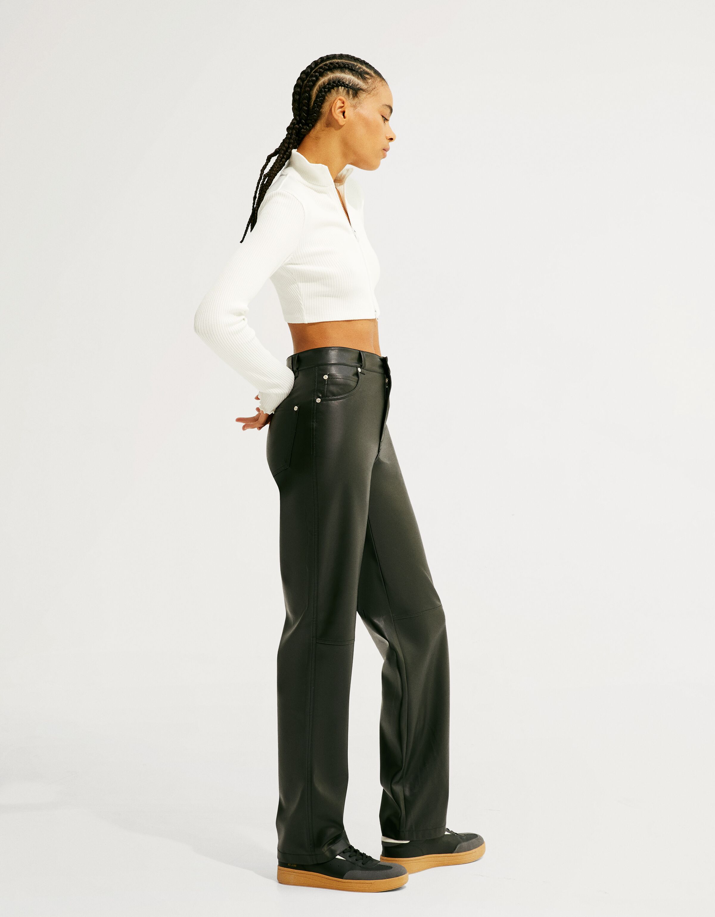 MELINA PANT - Faux leather pants