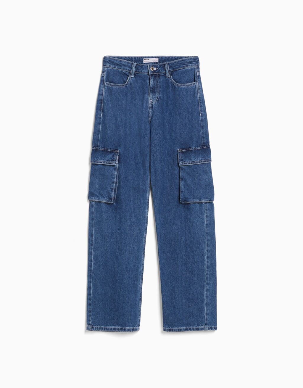 Straight cargo jeans
