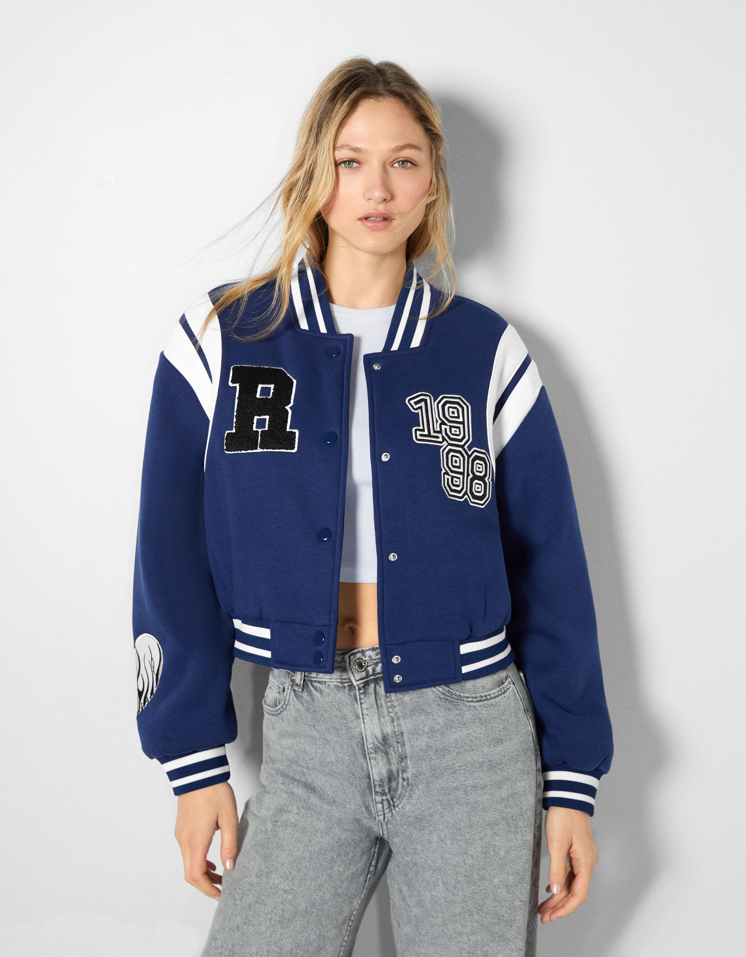 chaquetas mujer bershka