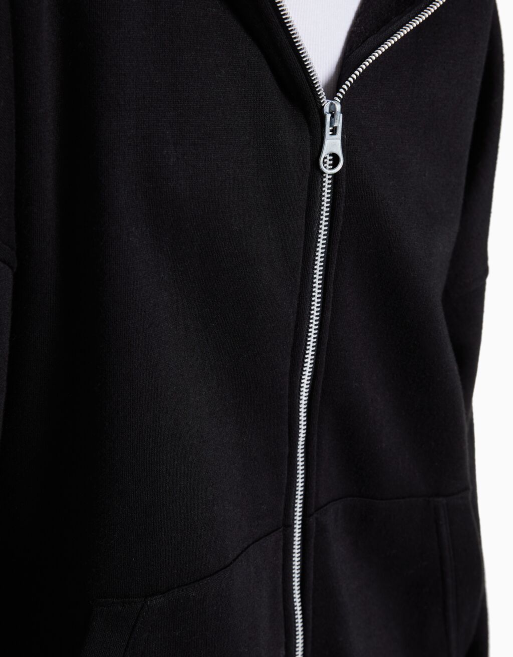 Zip up hoodie bershka clearance