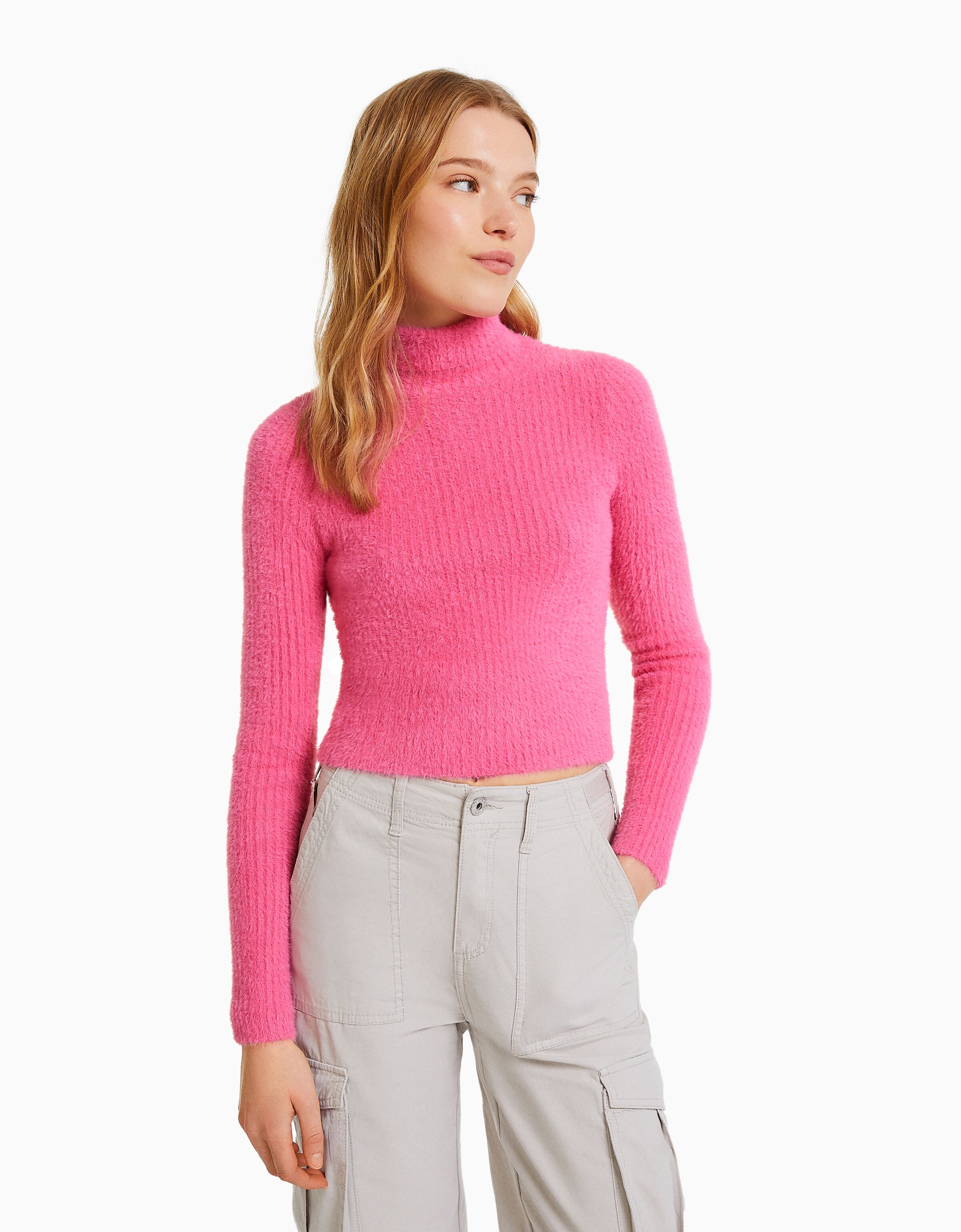 SUBMARINER RIB ROLL NECK SWEATER: R761