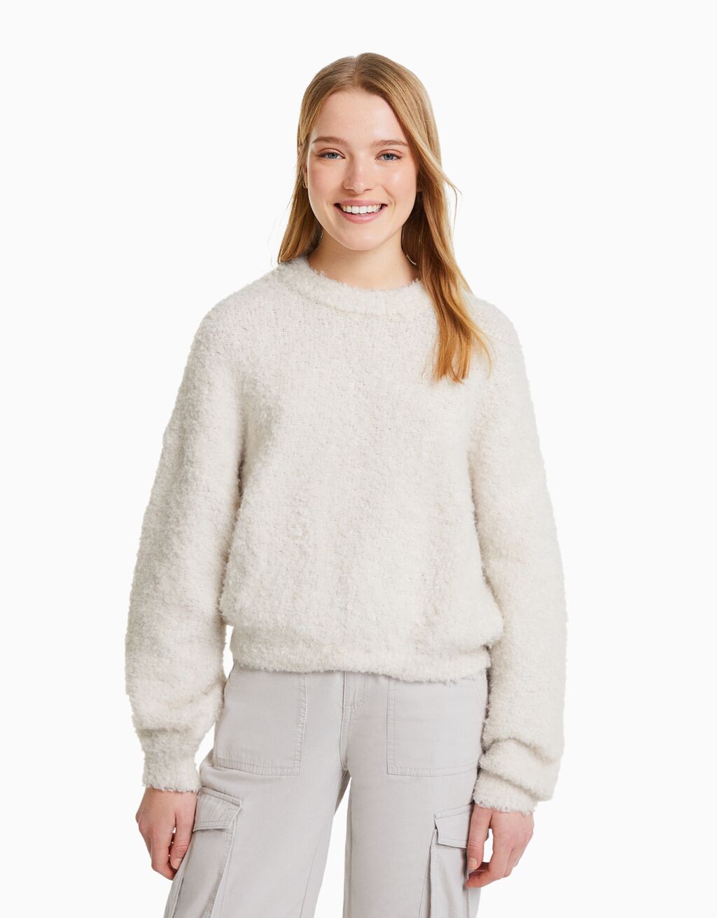 Sweater met ronde hals