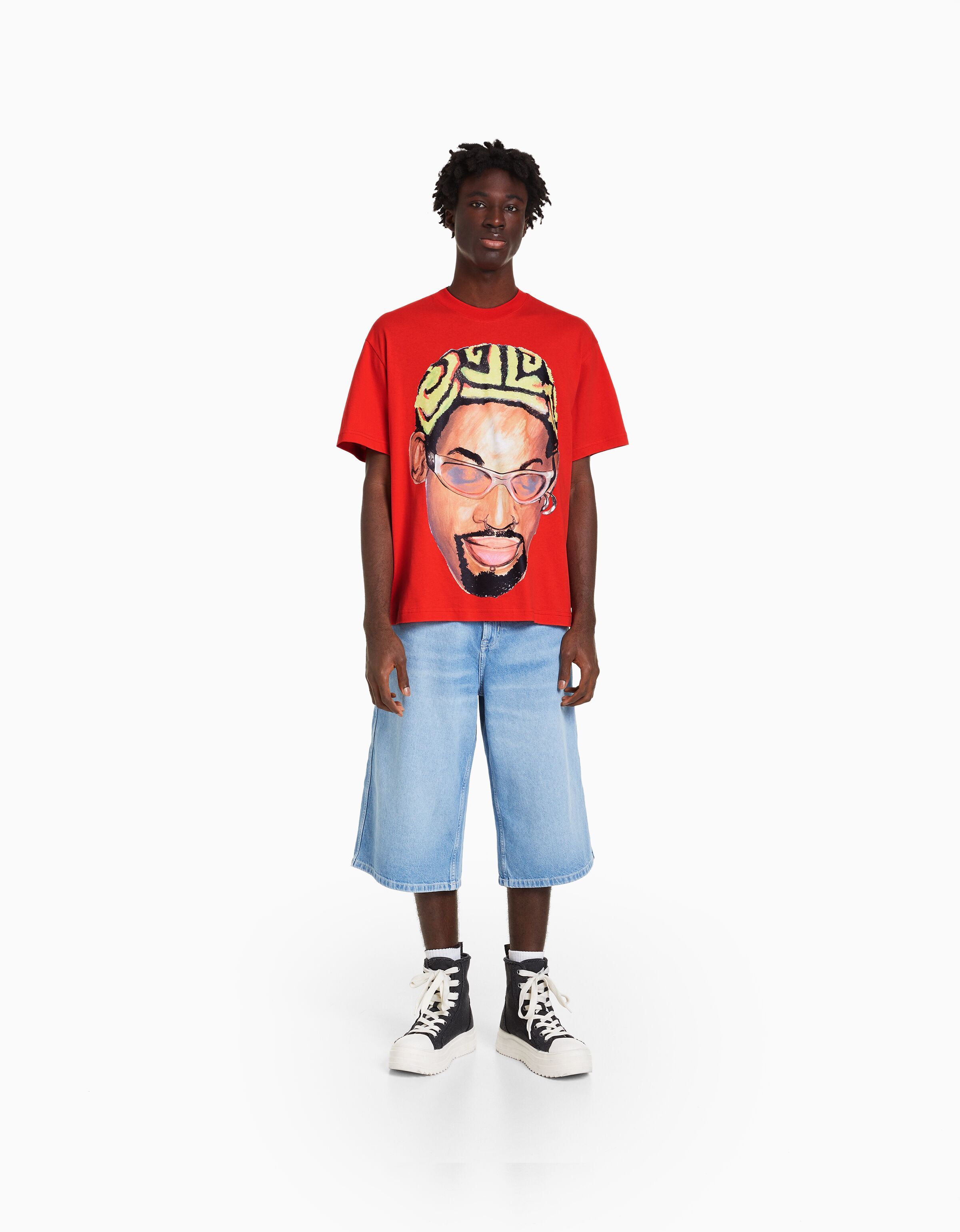 Camiseta et bershka on sale