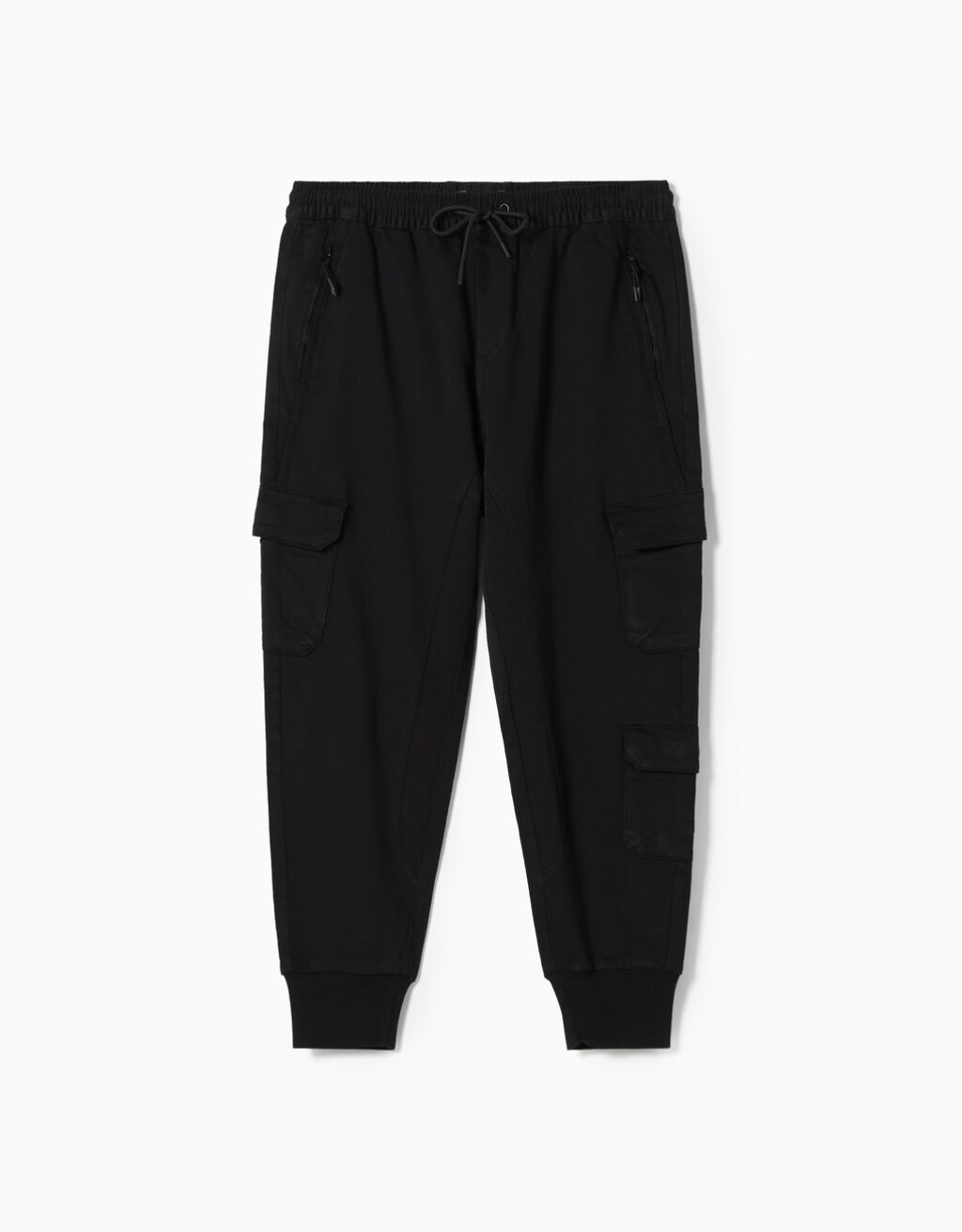 Slim cargo joggers Woman Bershka