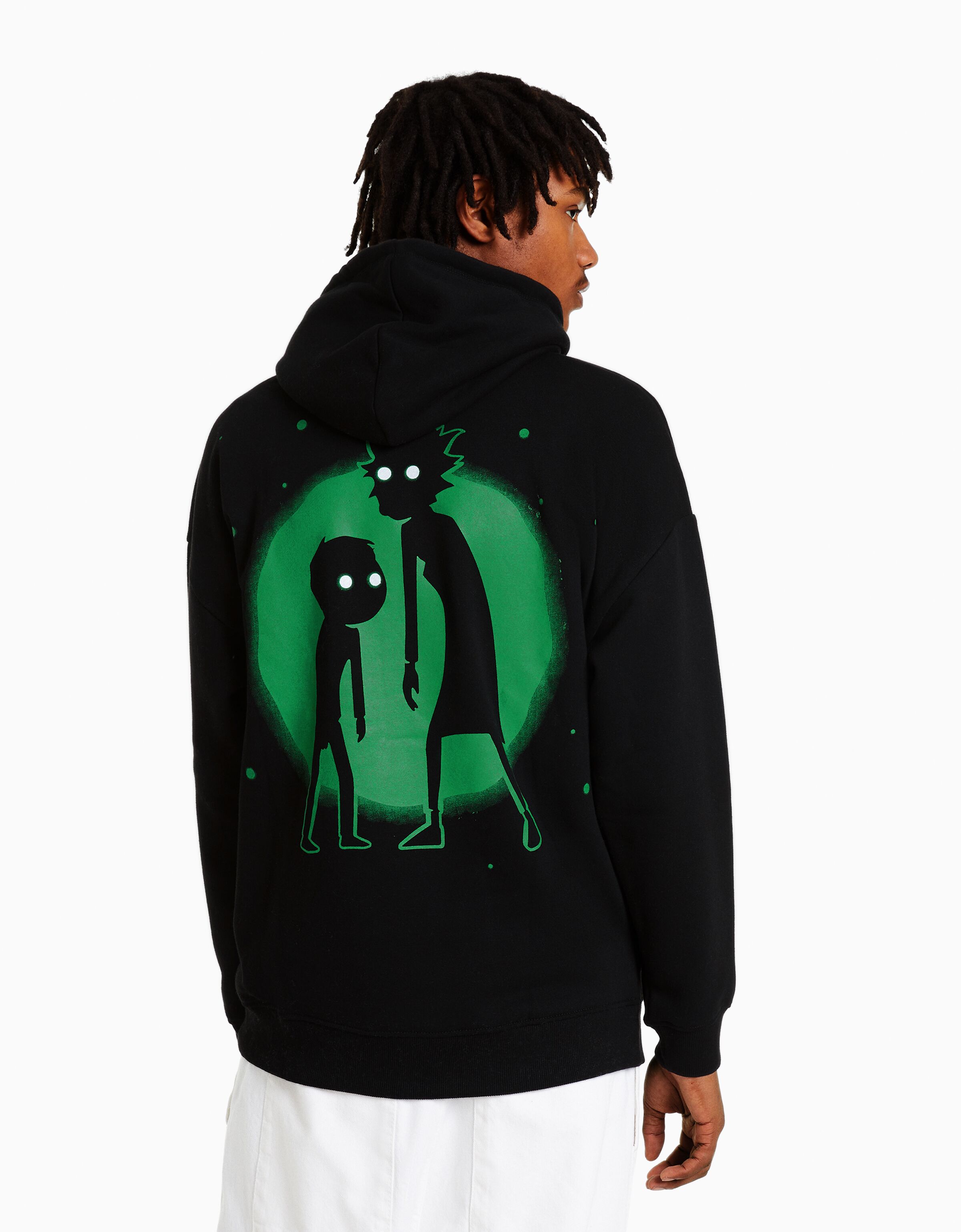 Sudadera rick y morty bershka new arrivals