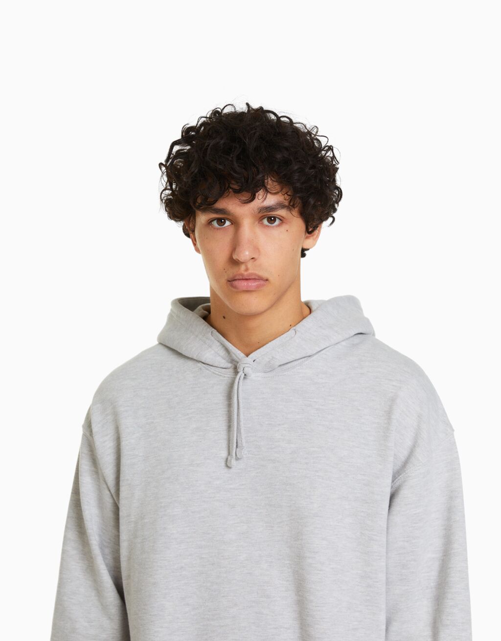 Hooded sweatshirt Man Bershka