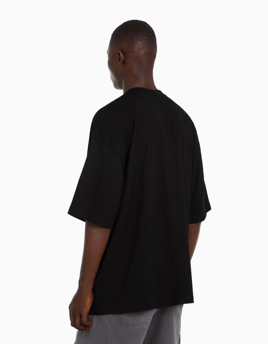 Oversized short sleeve T-shirt