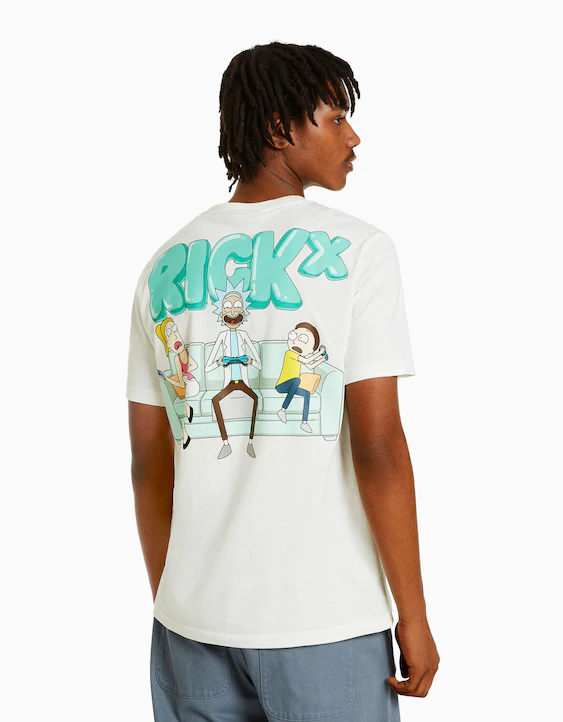 Toro Feudal después del colegio Rick & Morty print regular fit short sleeve T-shirt - Men | Bershka
