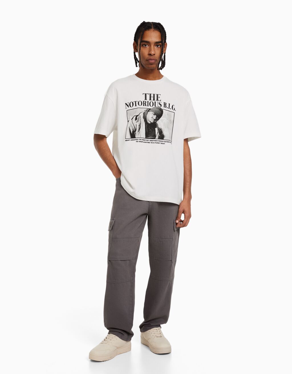 T-shirt manches courtes boxy fit The Notorious B.I.G.
