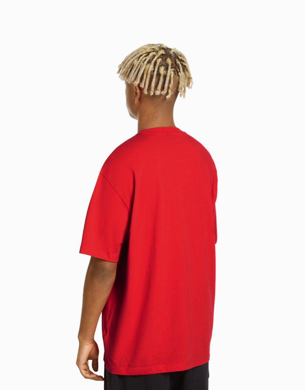 Short sleeve boxy fit Tshirt with boxing print Women Bershka