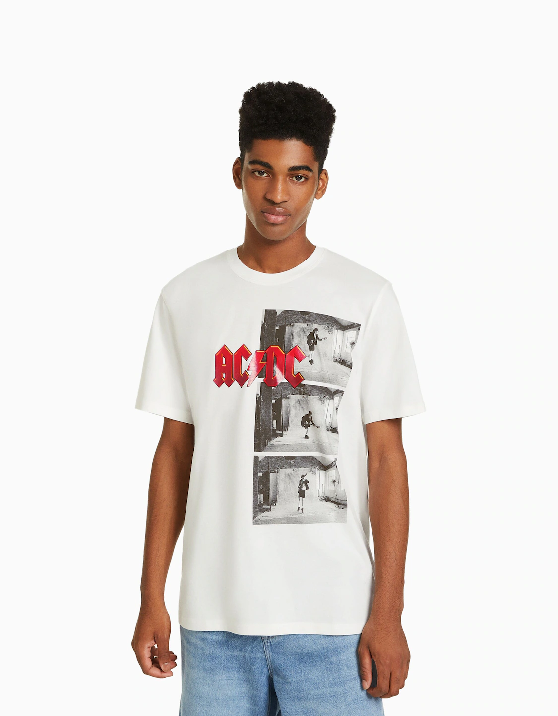 Camiseta AC/DC relaxed fit print - Camisetas - Hombre |
