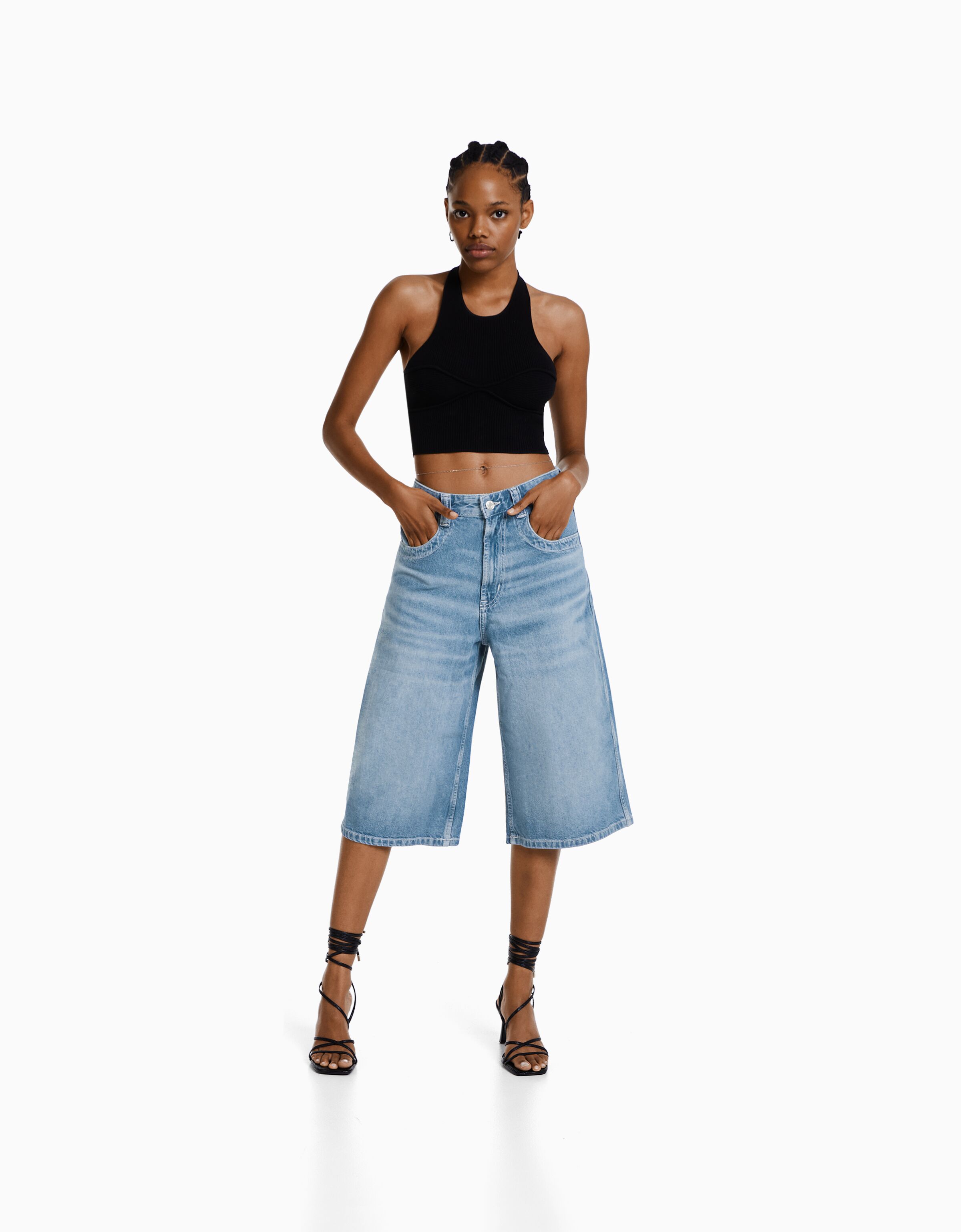 Bermuda hotsell baggy femme