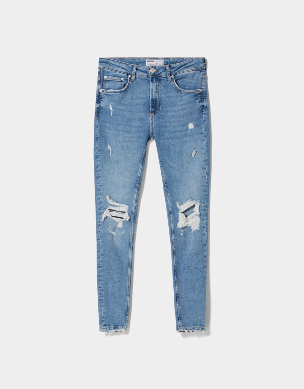 bershka custom jeans