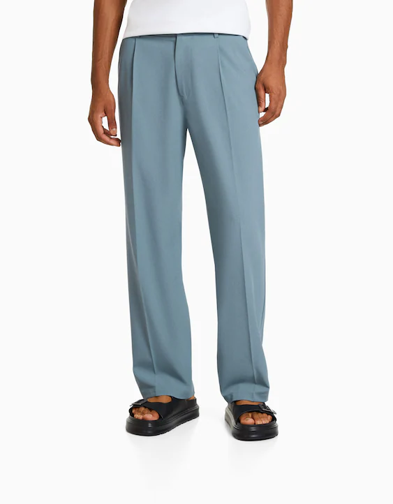Tailored wide-fit pants - Men |