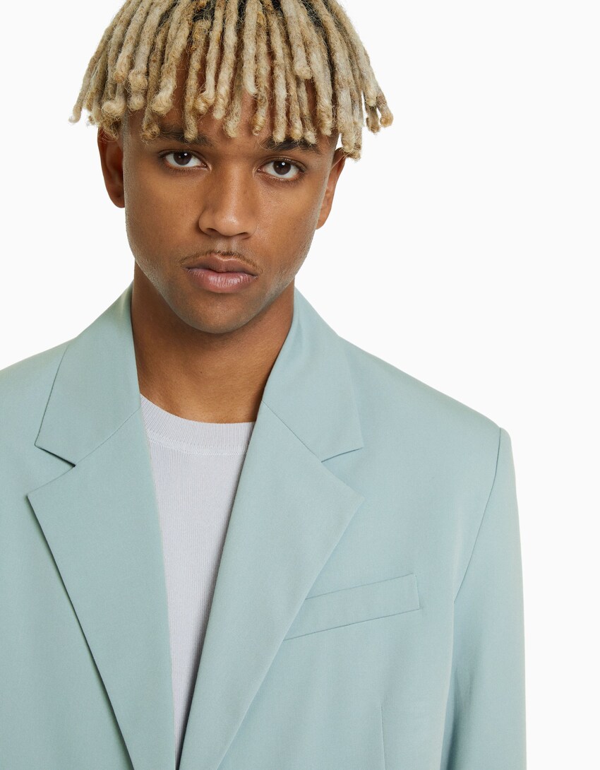 Tailored blazer with pockets and buttons - Men | Bershka