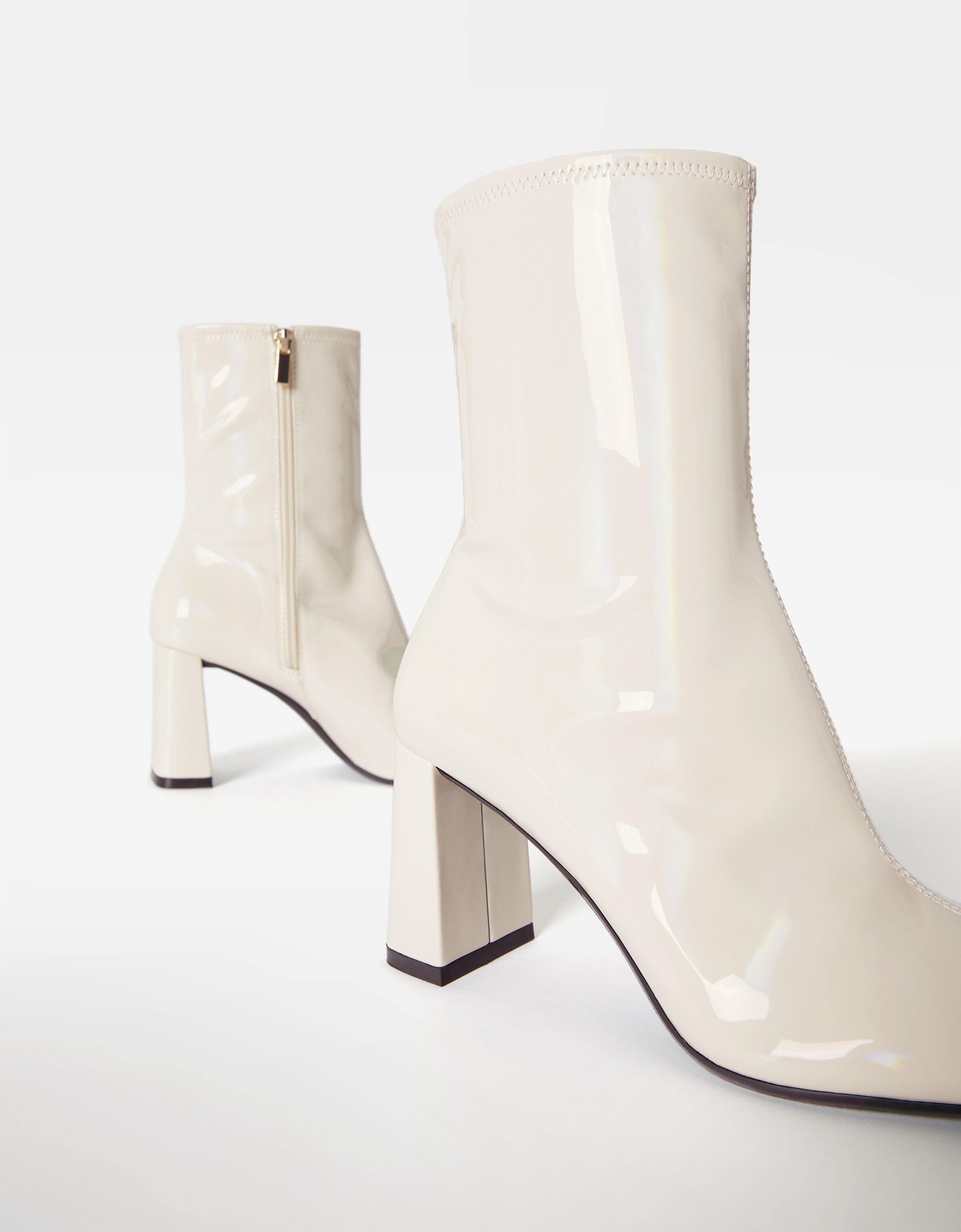 Bershka bottines vernies discount