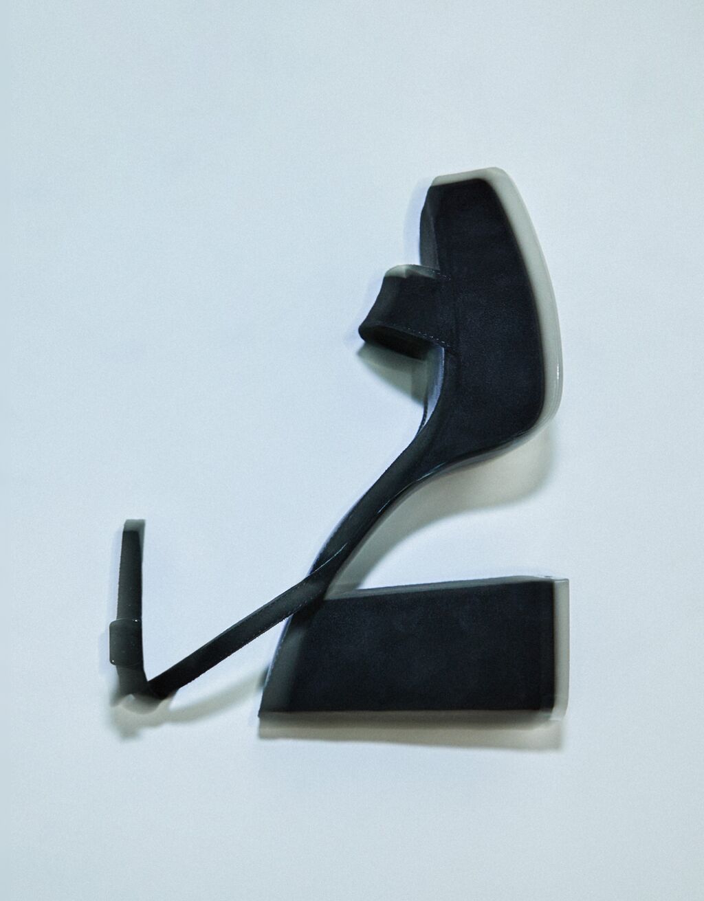 High-heel platform sandals