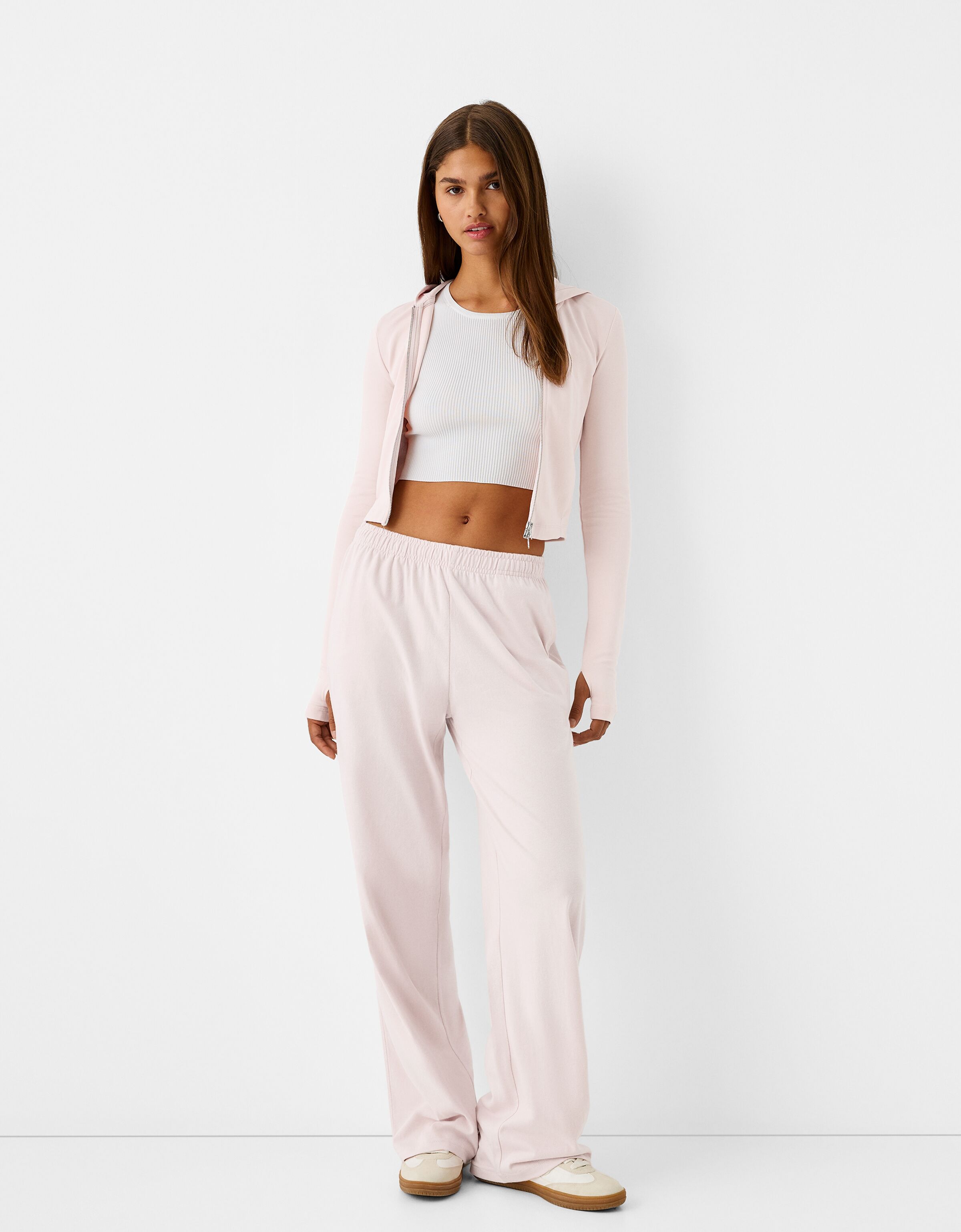 Bershka paarse broek hot sale