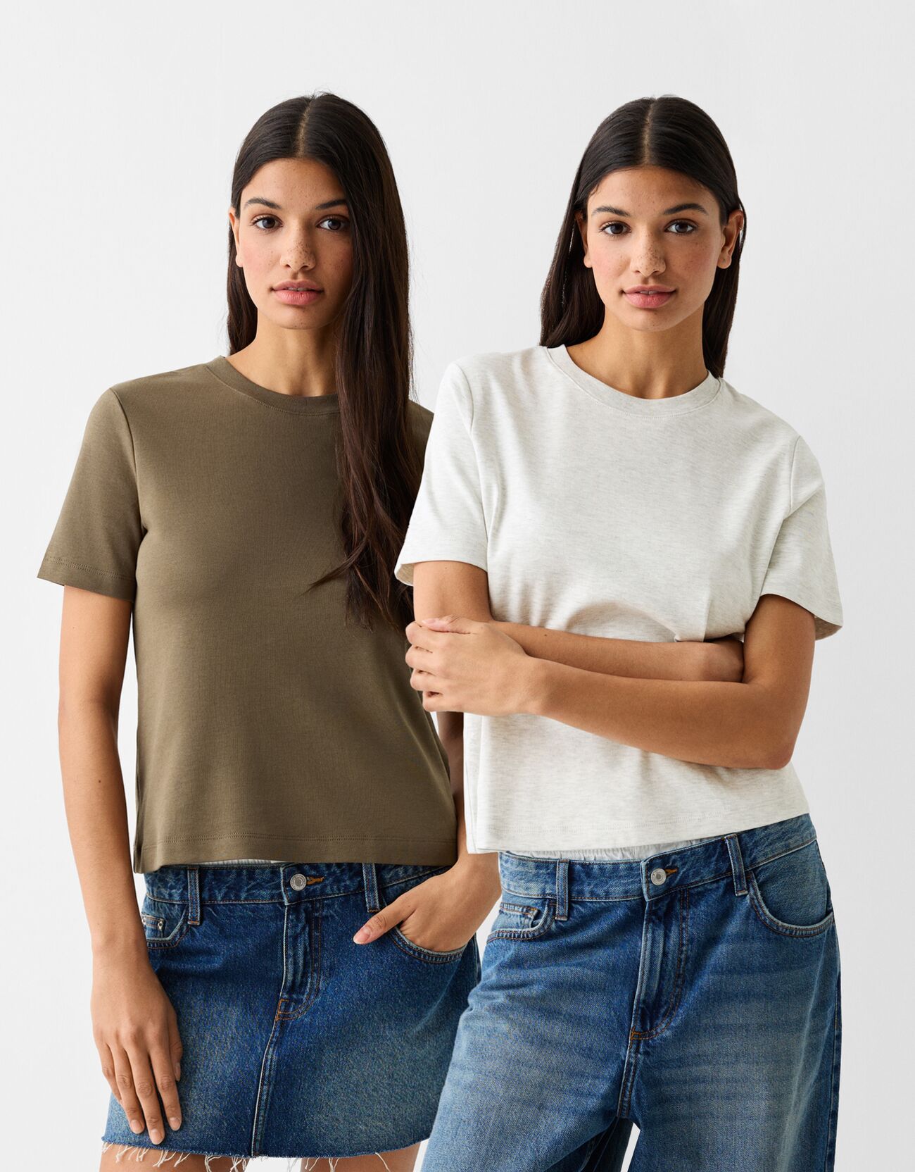 Camisetas bershka mujer on sale